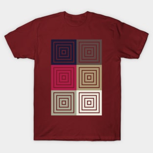 Red Album Color Palette T-Shirt